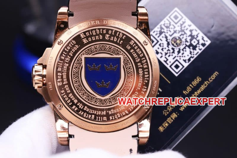 Roger Dubuis Knights of the Round Table Watch - ZF Factory Explains the Case Back Image