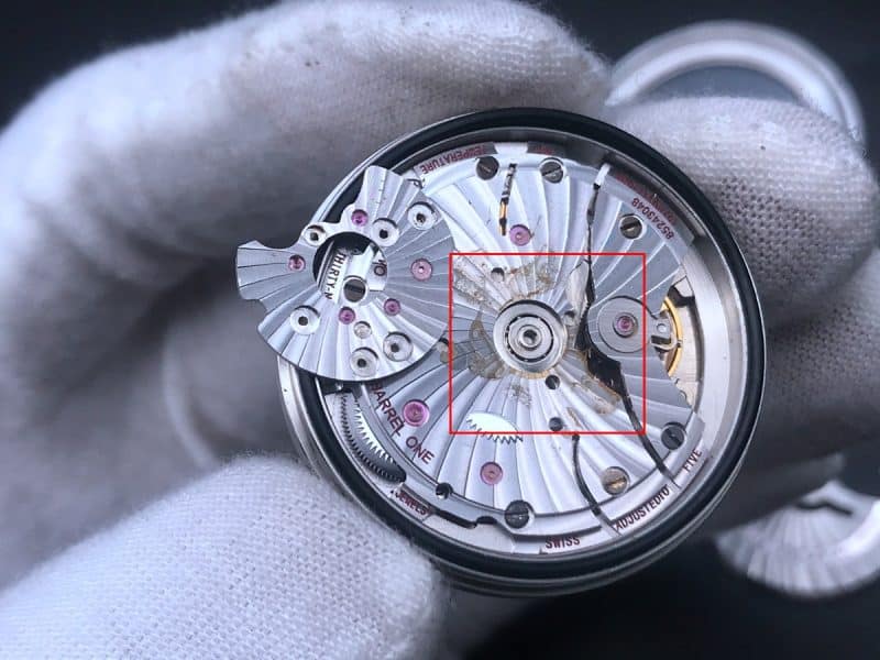 Omega De Ville watch comparison, small factory and big factory OEM comparison movement chart