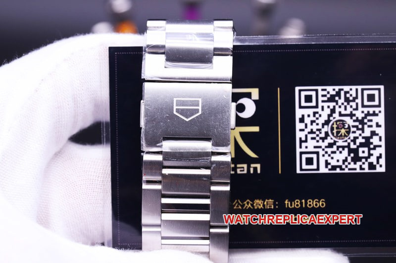 xf factory TAG Heuer hollow Carrera racing hollow watch steel bracelet clasp picture