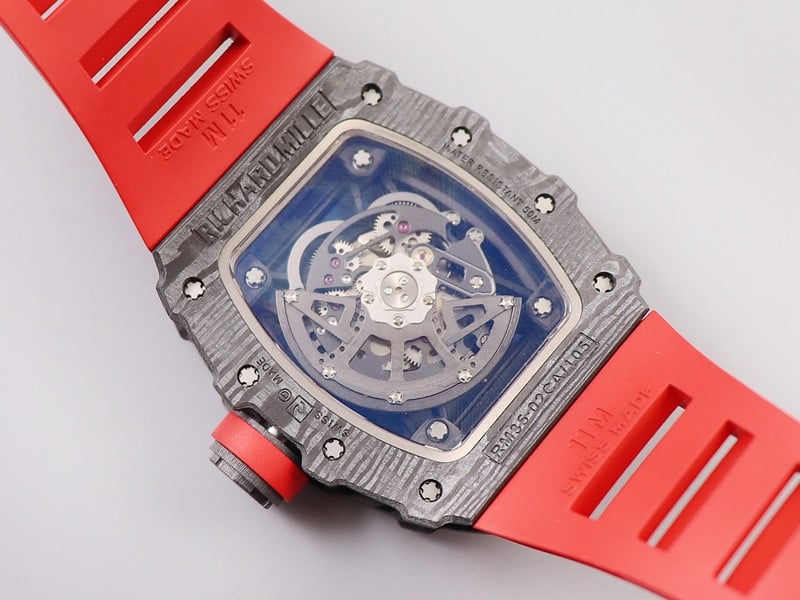 Richard MillereplicaRM035-2 carbon fiber lightweight high quality watch movement picture