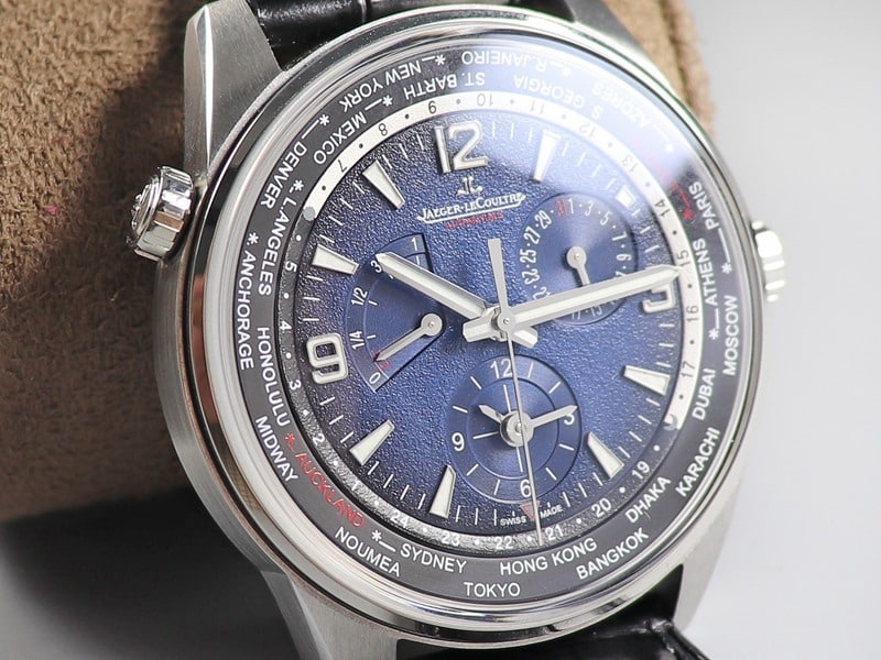 ZF Jaeger-LeCoultre Polaris Watch Review - Multifunction Mechanical Watch with Power Reserve Indicator - Front View