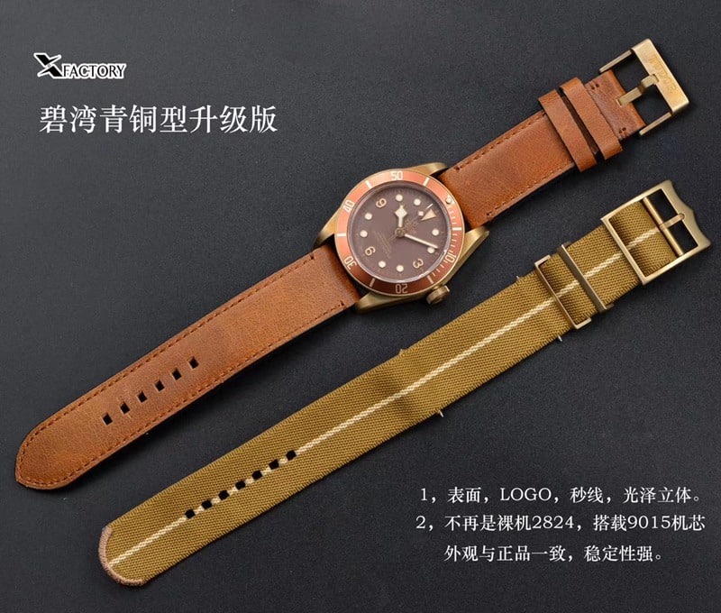 watch xfTudorbronze Biwan series comparison genuine review dial front view