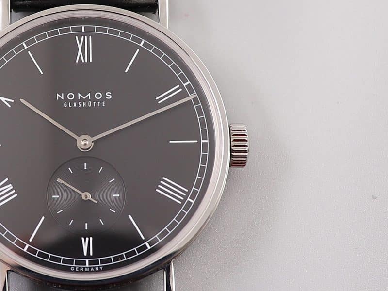 nomos watches nomos minimalist pure men's mechanical detail picture