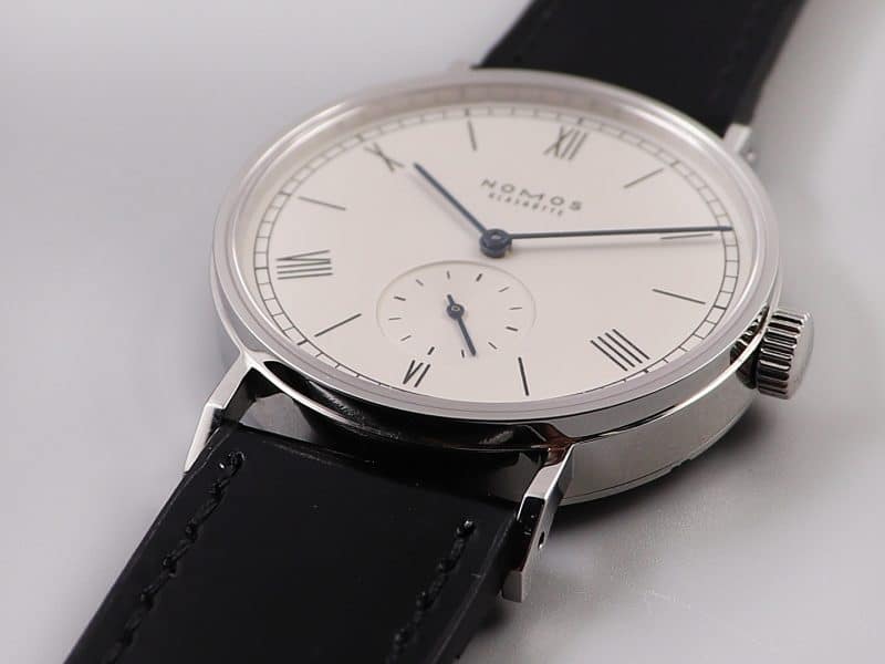 nomos watches nomos minimalist pure men's mechanical detail picture