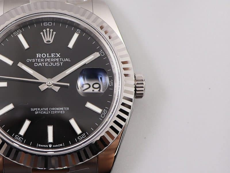 watch ar log Rolex126334black dial904lstainless steeldetail shots