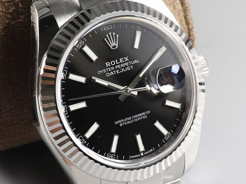 watch ar log Rolex126334black dial904lstainless steeldetail shots