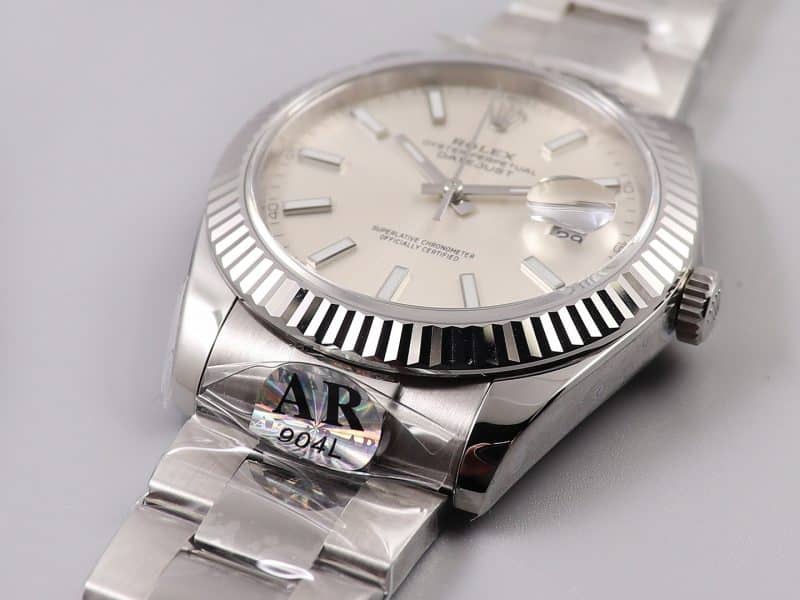high-quality watch ar log Rolex116334silver dial904lstainless steeldetail shots