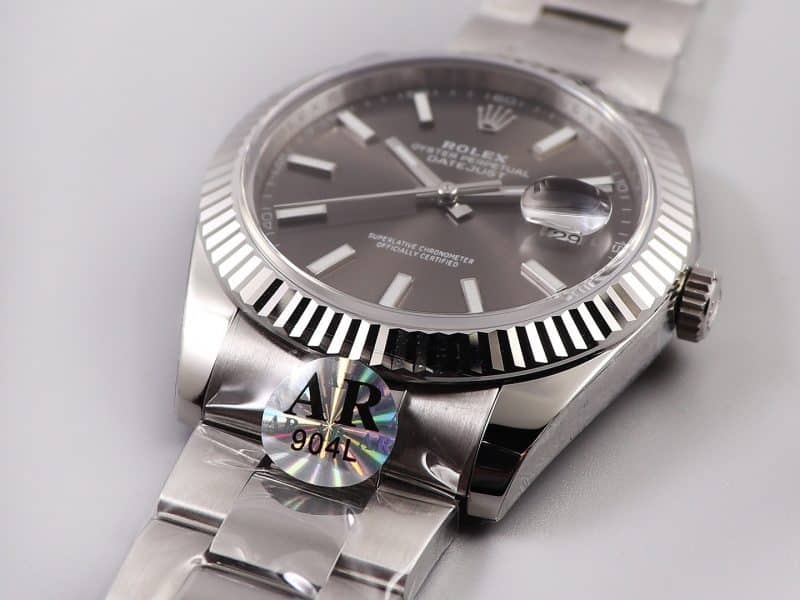 watchar log Rolexm126334-0013 temperament gray plate 904lstainless steeldetail shots