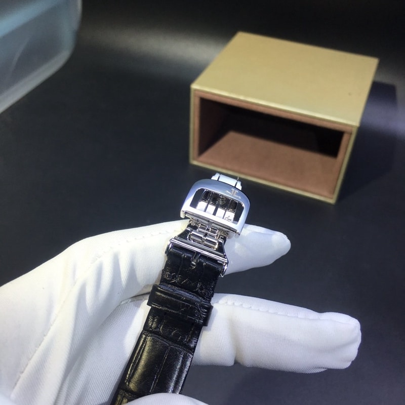 Jaeger-LeCoultre dating ladies' watches stainless steel set with South African diamond 34mm mechanical clasp diagram