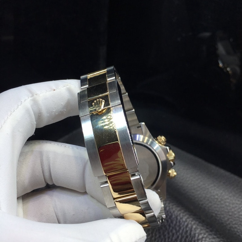 RolexrolexDaytona18Kyellow gold mechanical men's watch clasp picture