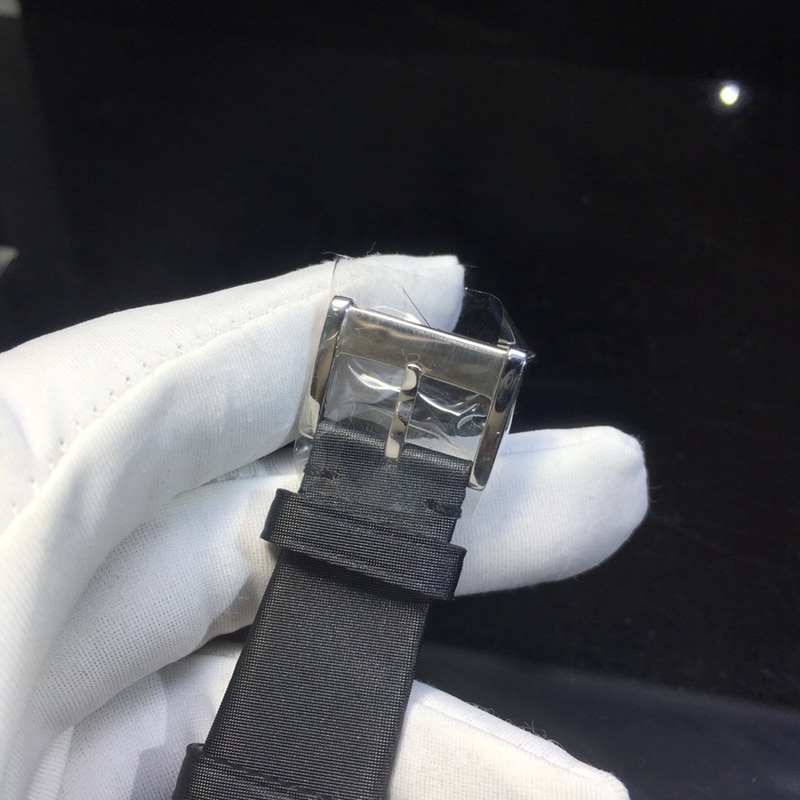 Real diamond replicaPatek Philippe ladies square watch full diamond clasp picture