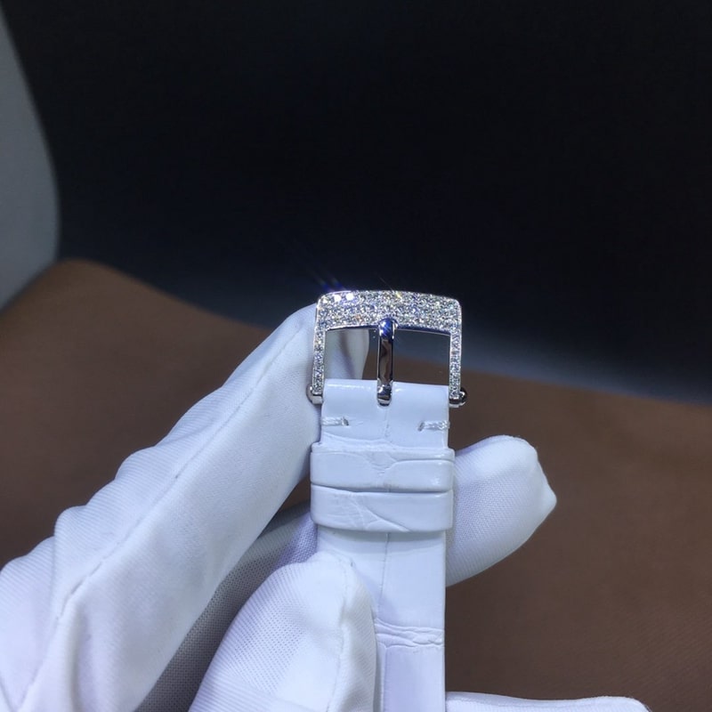 Van Cleef & Arpels Lover's Bridge South Africa real diamond crocodile leather clasp picture