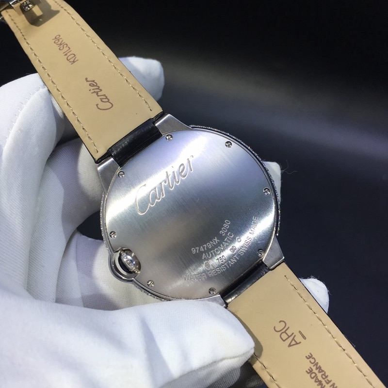 Cartier Blue Balloon Series South African Real Diamond 42mm Back Cover Picture