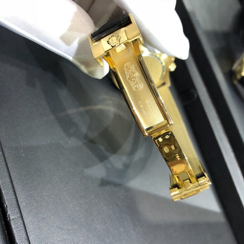 Real gold RolexreplicaDaytona series 18K gold watch 40mmclasp picture