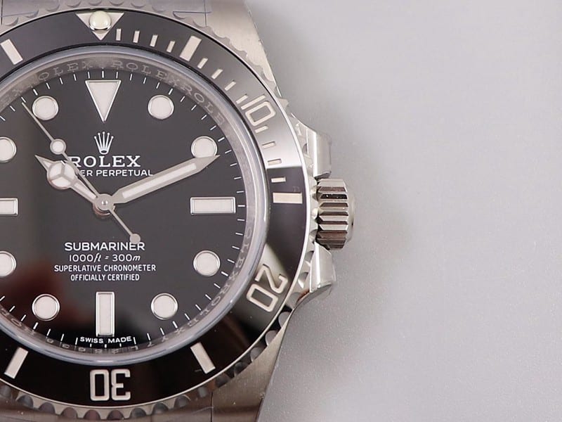 super cloneRolex watch top-tierBlack Submariner no calendar 3130movementdetail shots
