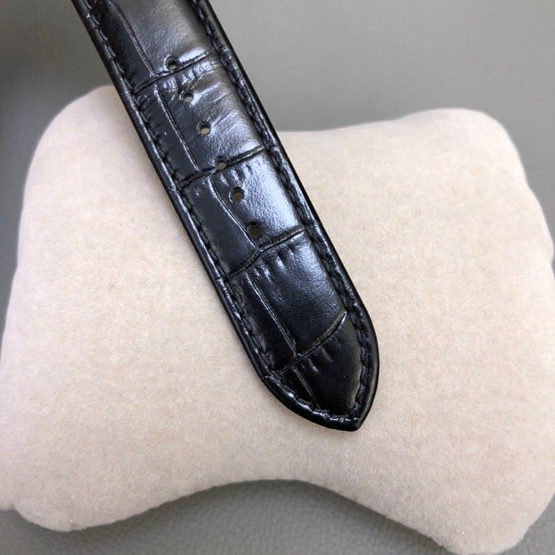 replicaJaeger-LeCoultre men's double-sided dual time zone flip watch is simple, elegant and gentle bracelet picture