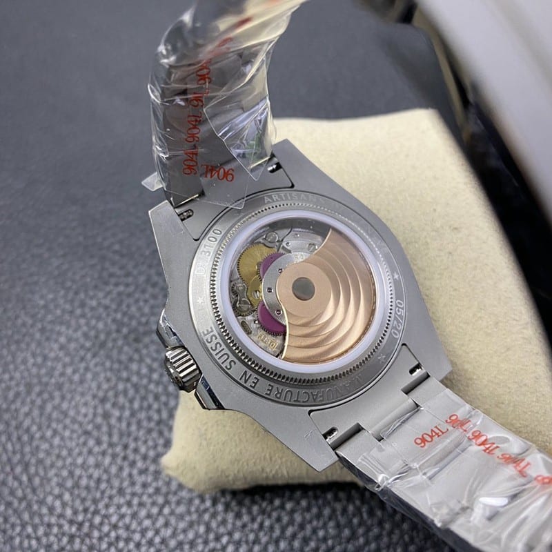 Super cloneRolex modified watch sandblasted shell carbon disk movement picture