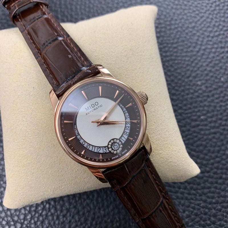 Mido ladies' watchsuper Belem Seri mechanical watch front view