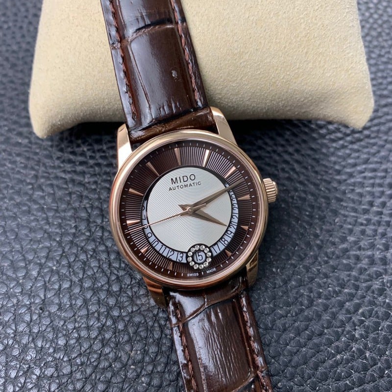 Mido ladies' watchsuper Belem Seri mechanical watch front view