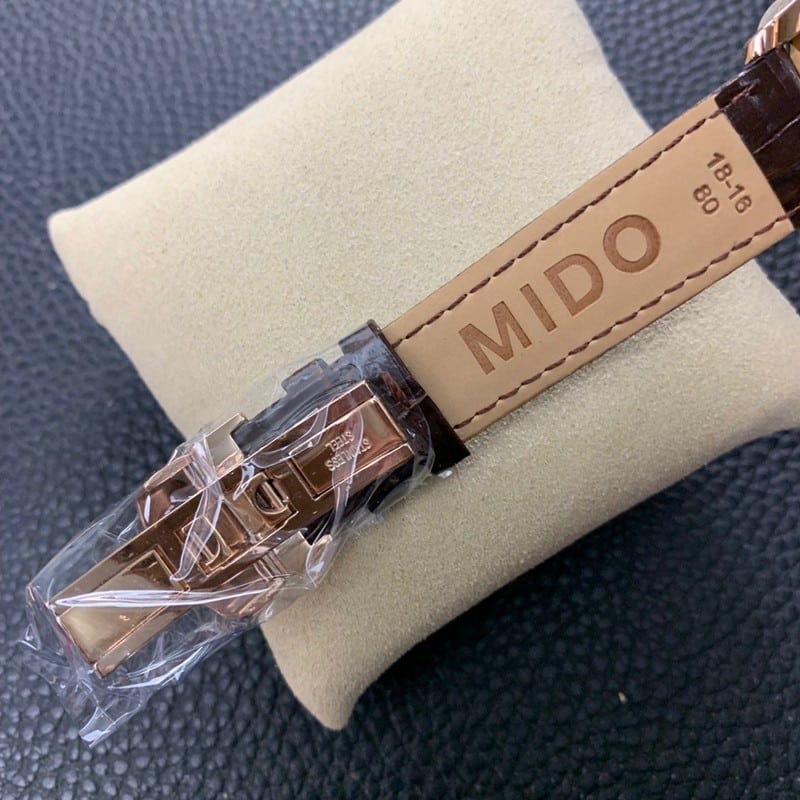 Mido ladies' watchsuper Belem Seri mechanical watch clasp picture