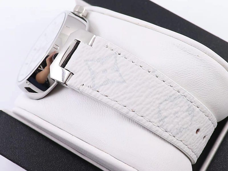 ReplicaLV ladies watch 34mm white dial high quality quartz watch clasp picture