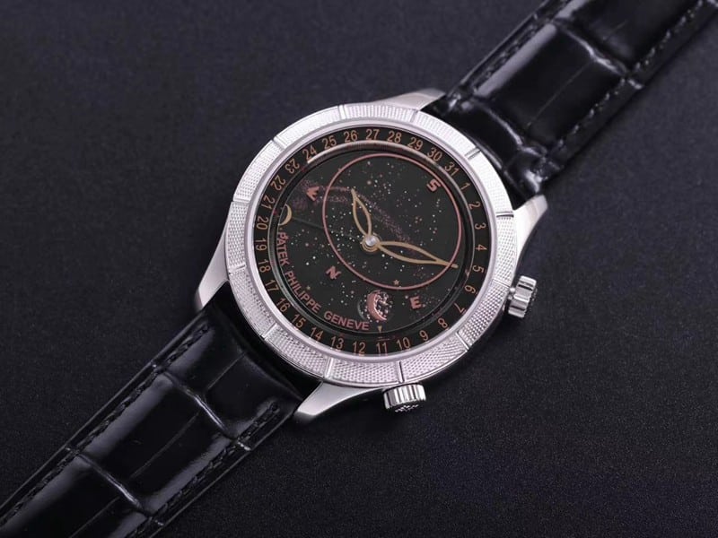 Patek Philippe super a watch complex function starry sky series 5106R/5102/6104 green dial front view