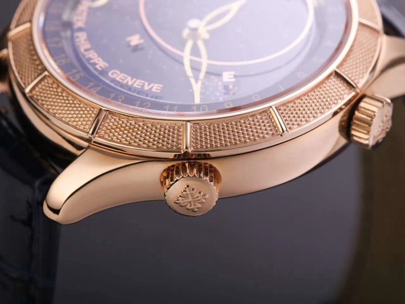 high-quality replicaPatek Philippe watch complex function starry sky series 5106R/5102/6104rose goldblue dialdetail shots