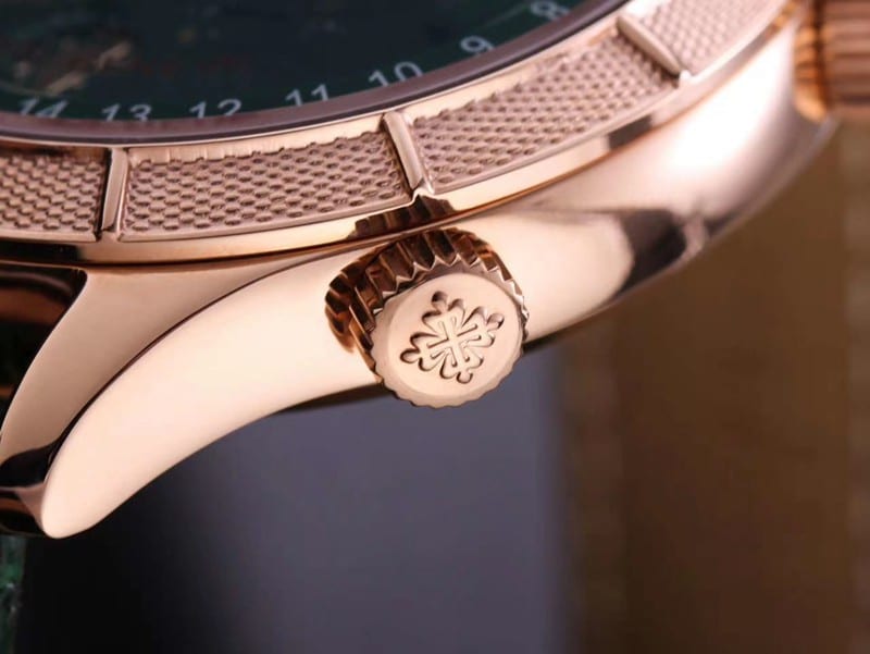 replicaPatek Philippe watch complex function starry sky series 5106R/5102/6104rose goldgreen dialdetail shots