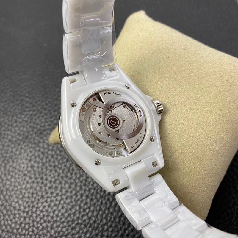 BV factory chanel j12 hand watch white ceramic 20th anniversary new original movement diagram