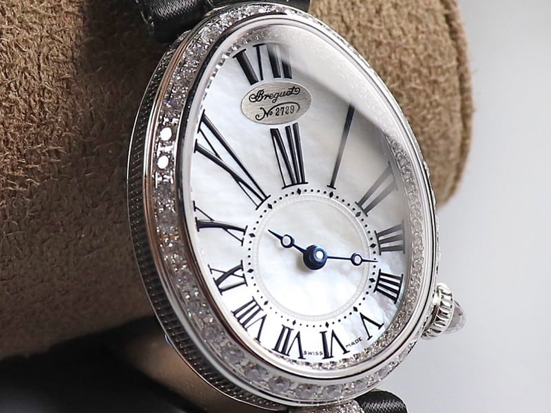 Breguet ladies watch ZF Queen of Naples series full diamond detail shots