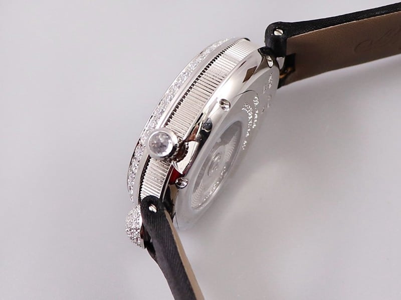 Breguet ladies watch ZF Queen of Naples series full diamond side view