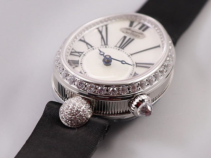 Breguet ladies watch ZF Queen of Naples series full diamond detail shots