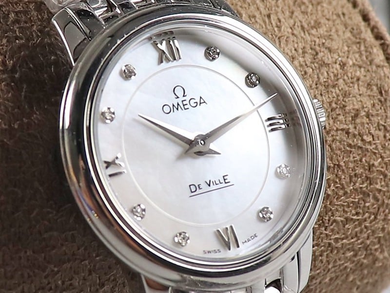 Omegareplica Diefei ladies watch quartz series watch 27.4mm front view