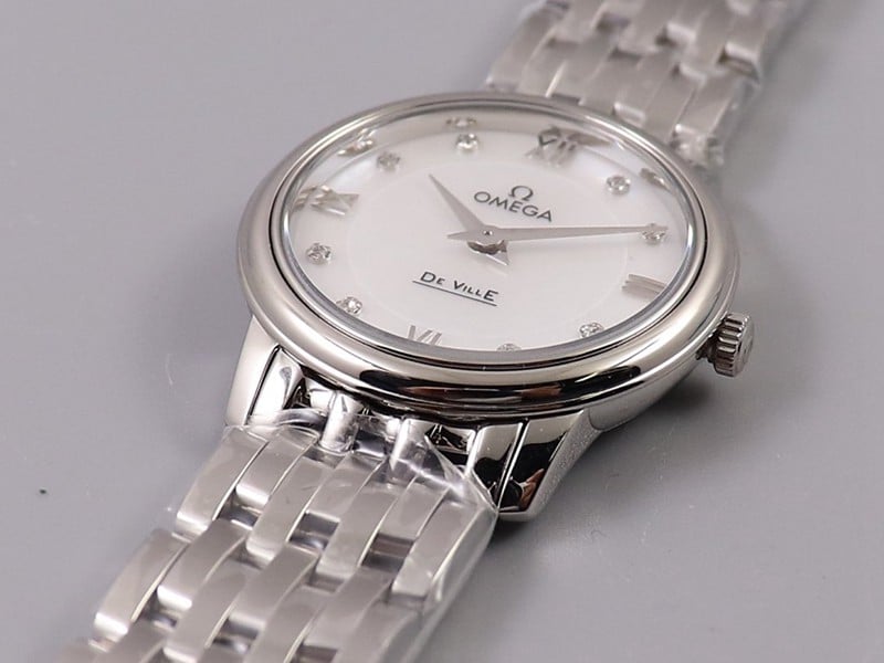 Omegareplica Diefei ladies watch quartz series watch 27.4mmdetail shots
