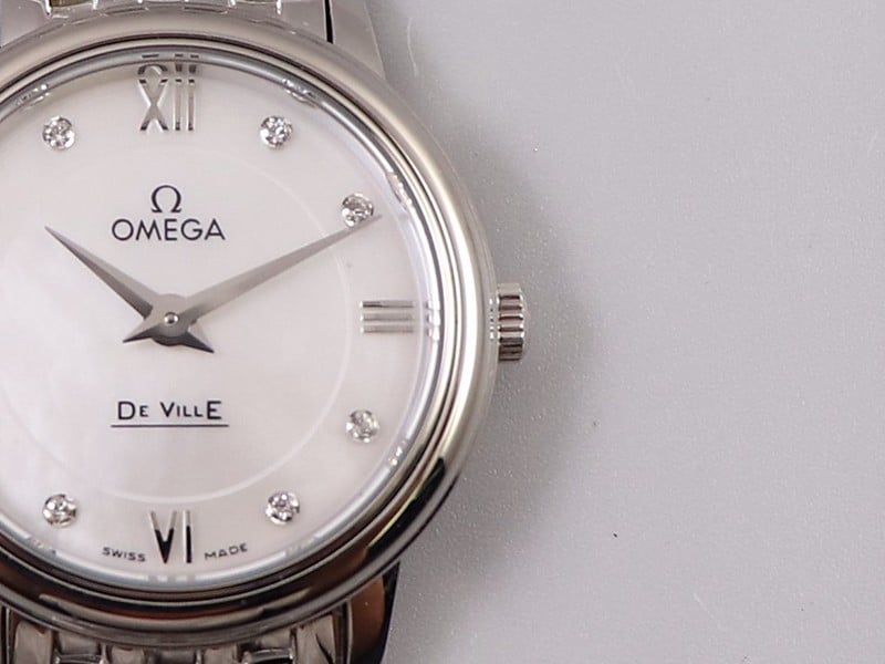 Omegareplica Diefei ladies watch quartz series watch 27.4mmdetail shots