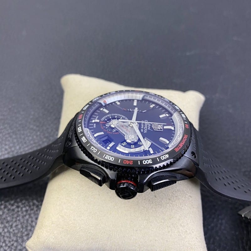 watch V6 TAG Heuer Carrera series racing model side view