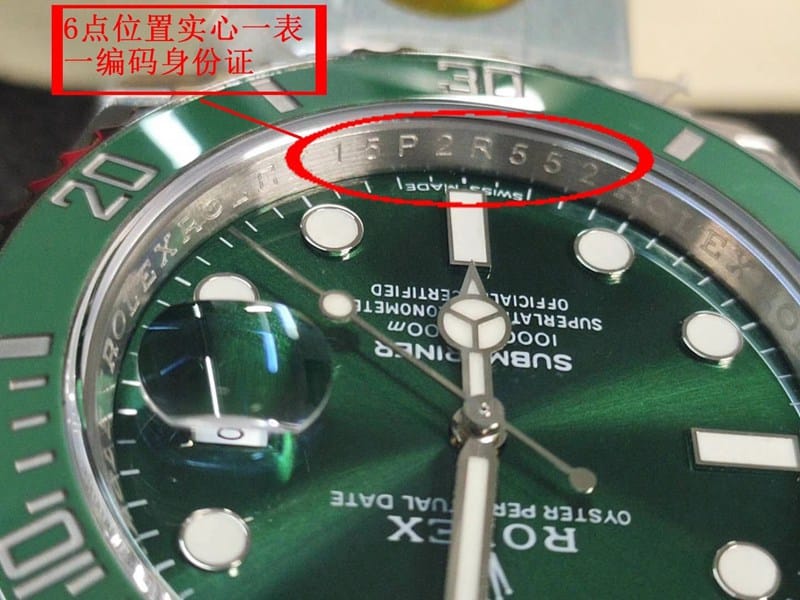 N Factory Rolex Top Watch "Green Water Ghost" V11 Version Review and Iteration V12 Detail Pictures