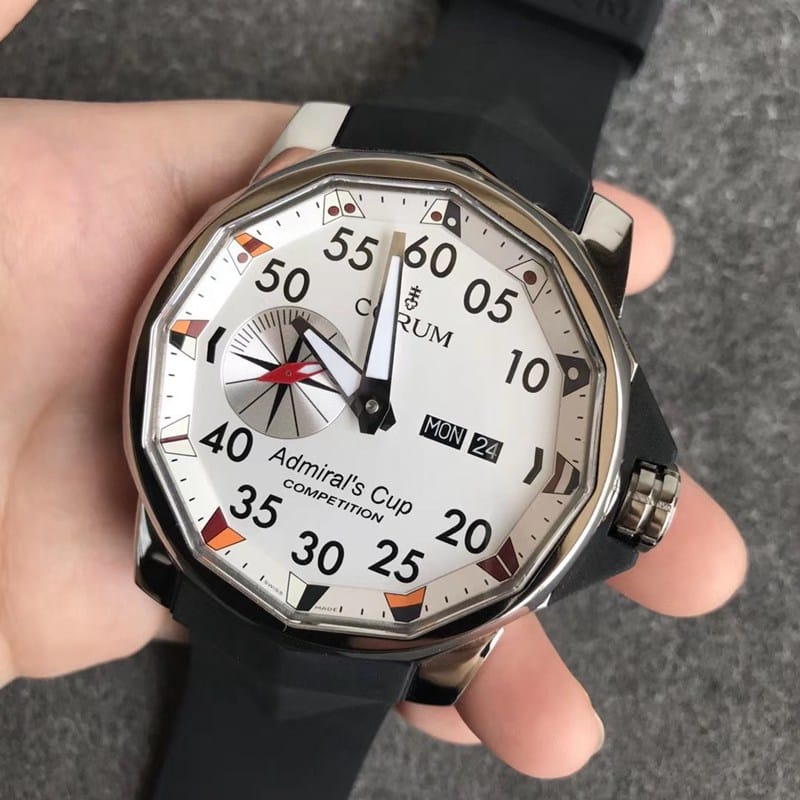 Kunlun Watch Admiral's Cup Series Large Diameter Tough Guy Style Front View