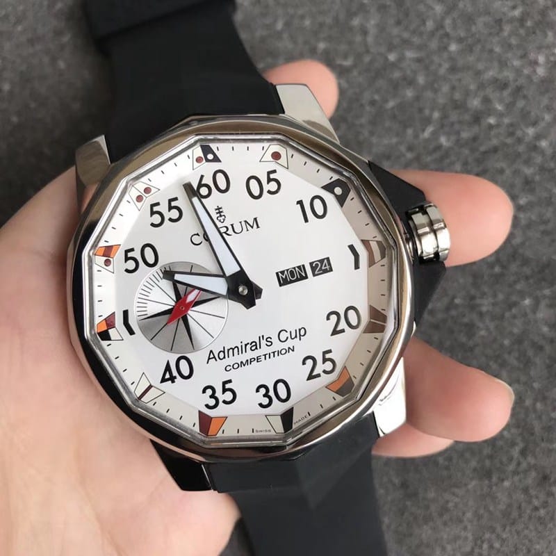 Kunlun Watch Admiral's Cup Series Large Diameter Tough Guy Style Front View