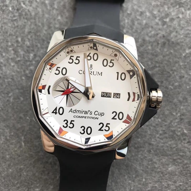 Kunlun Watch Admiral's Cup Series Large Diameter Tough Guy Style Front View