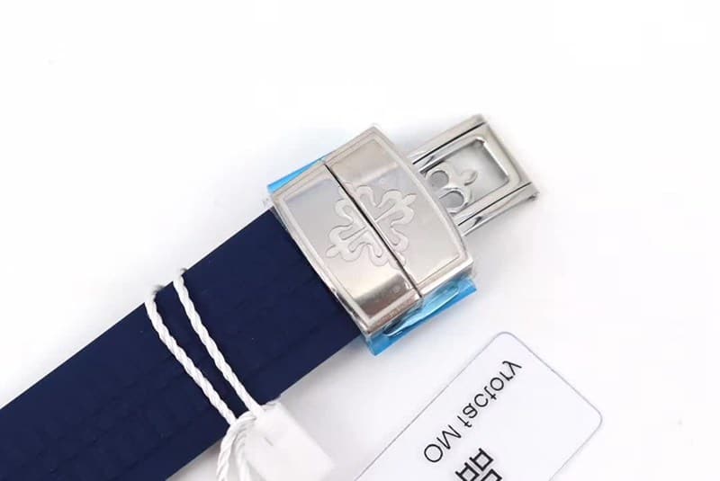 OM factory top Patek Philippe Aquanaut Chronograph watch, new 5968A-001 integrated movement watch, blue buckle picture