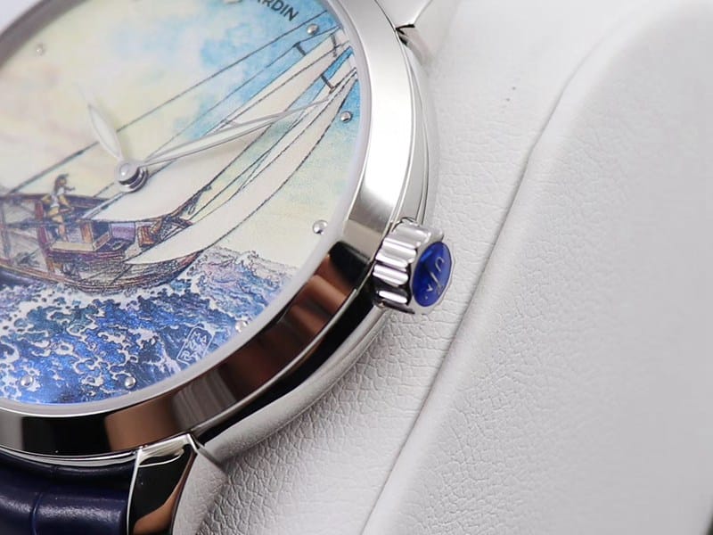 Athens gilt classic series watch 3203-136LE-2/MANARA.01detail shots