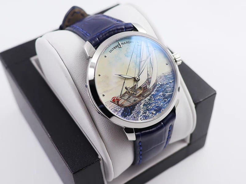 Athens gilt classic series watch 3203-136LE-2/MANARA.01 front view
