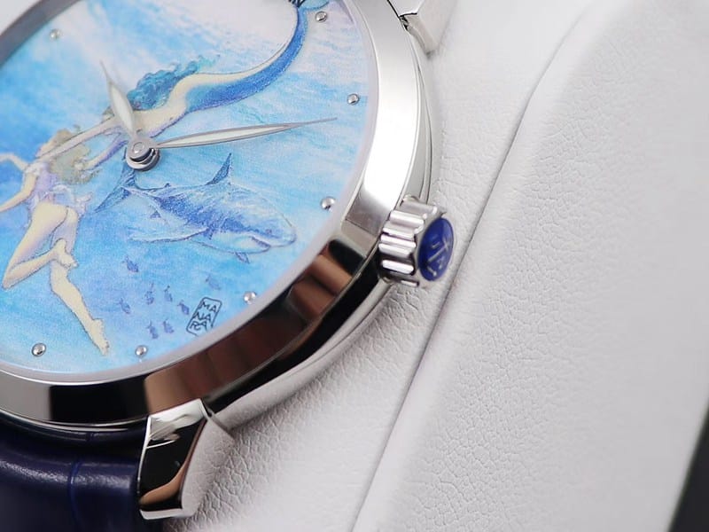 Athens watch gilt classic series 3203-136LE-2/MANARA.05detail shots