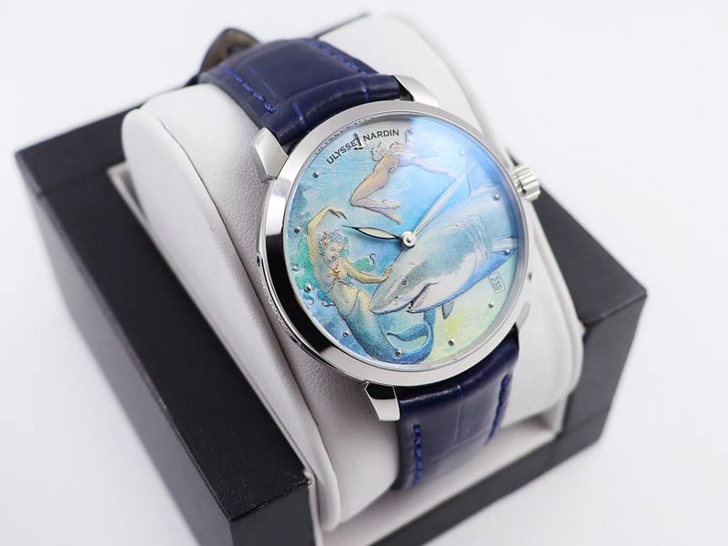 Athens high-quality gilt classic series watch 3203-136LE-2/MANARA.09 front view