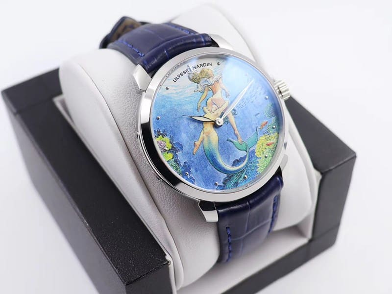 Ulysse Nardin top-tiersuper gilt classic series watch 3203-136LE-2/MANARA.06 front view