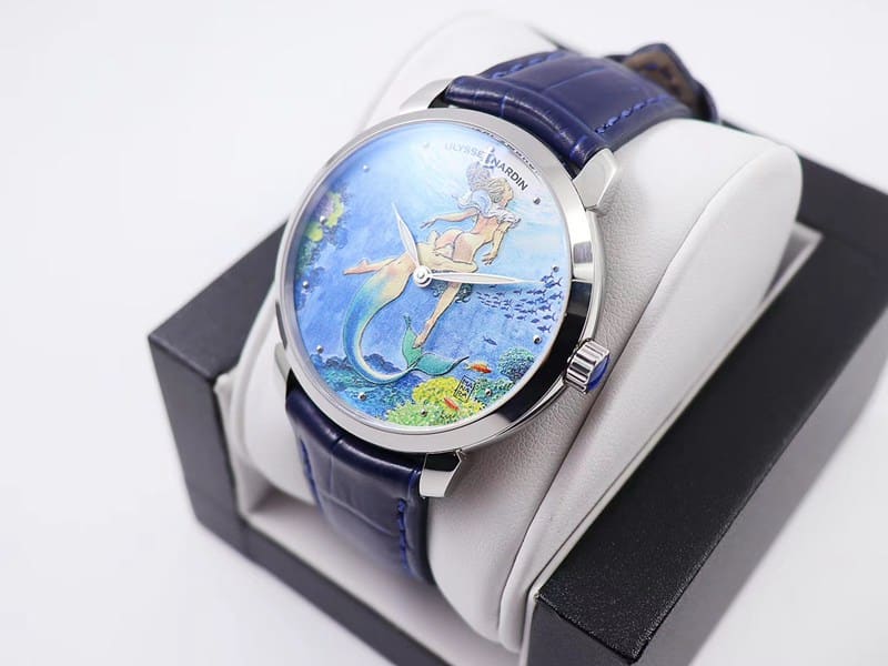 Ulysse Nardin top-tiersuper gilt classic series watch 3203-136LE-2/MANARA.06 front view