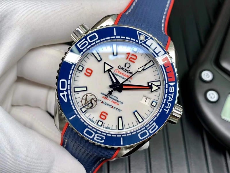 VS FactoryOmegareplica watch 43.5mm new Seamaster 600m America's Cup front view