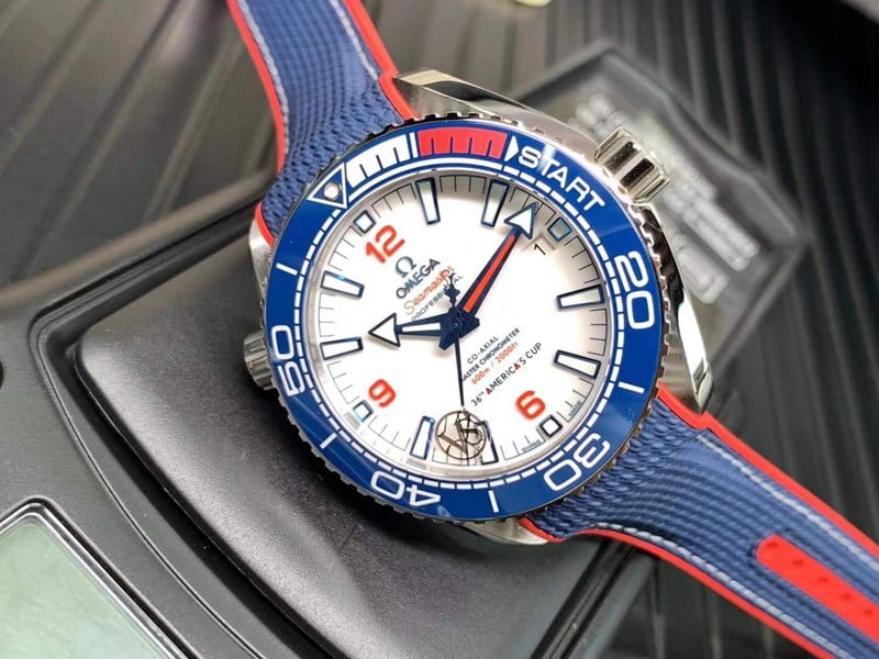 VS FactoryOmegareplica watch 43.5mm new Seamaster 600m America's Cup front view