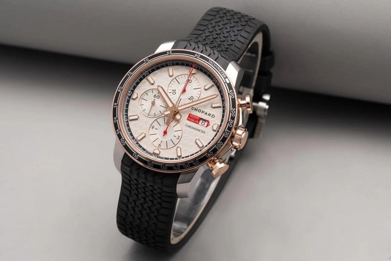 watch ChopardV7 factory boutique racing series black dial men's mechanical watch front view
